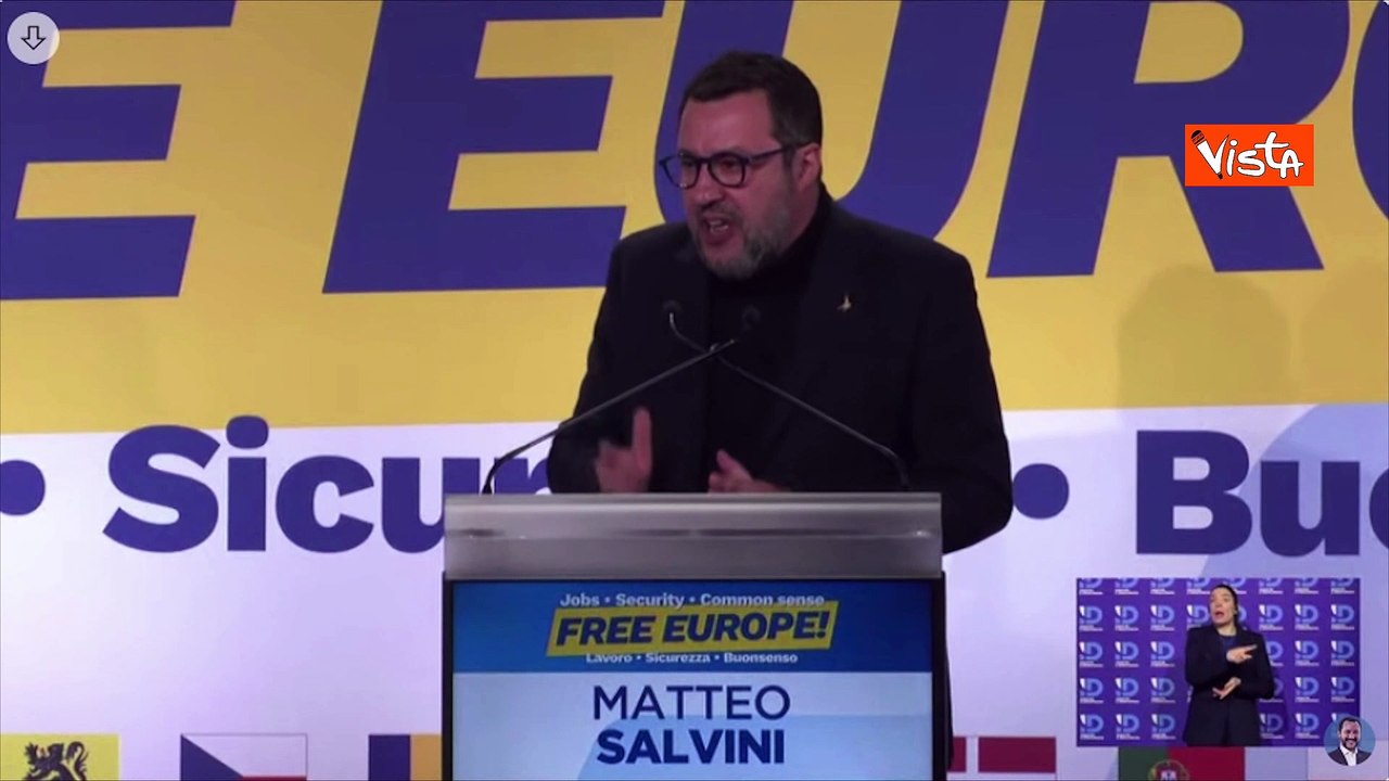 Salvini: "Con Tajani e Meloni lavoro benissimo. Sarebbe errore fatale dividere centrodestra in Ue"
