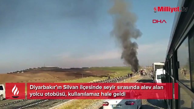Seyir halinde alev alev yandı! Geriye hurda yığını kaldı