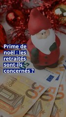 Prime de noël : les retraités sont-ils concernés ?