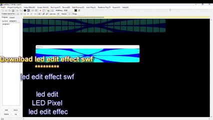 download led edit effect swf  2