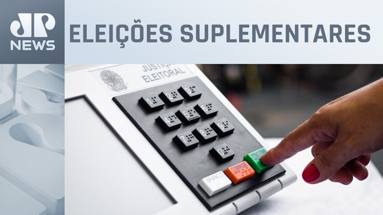 Eleitores de 4 cidades voltam às urnas neste do...
