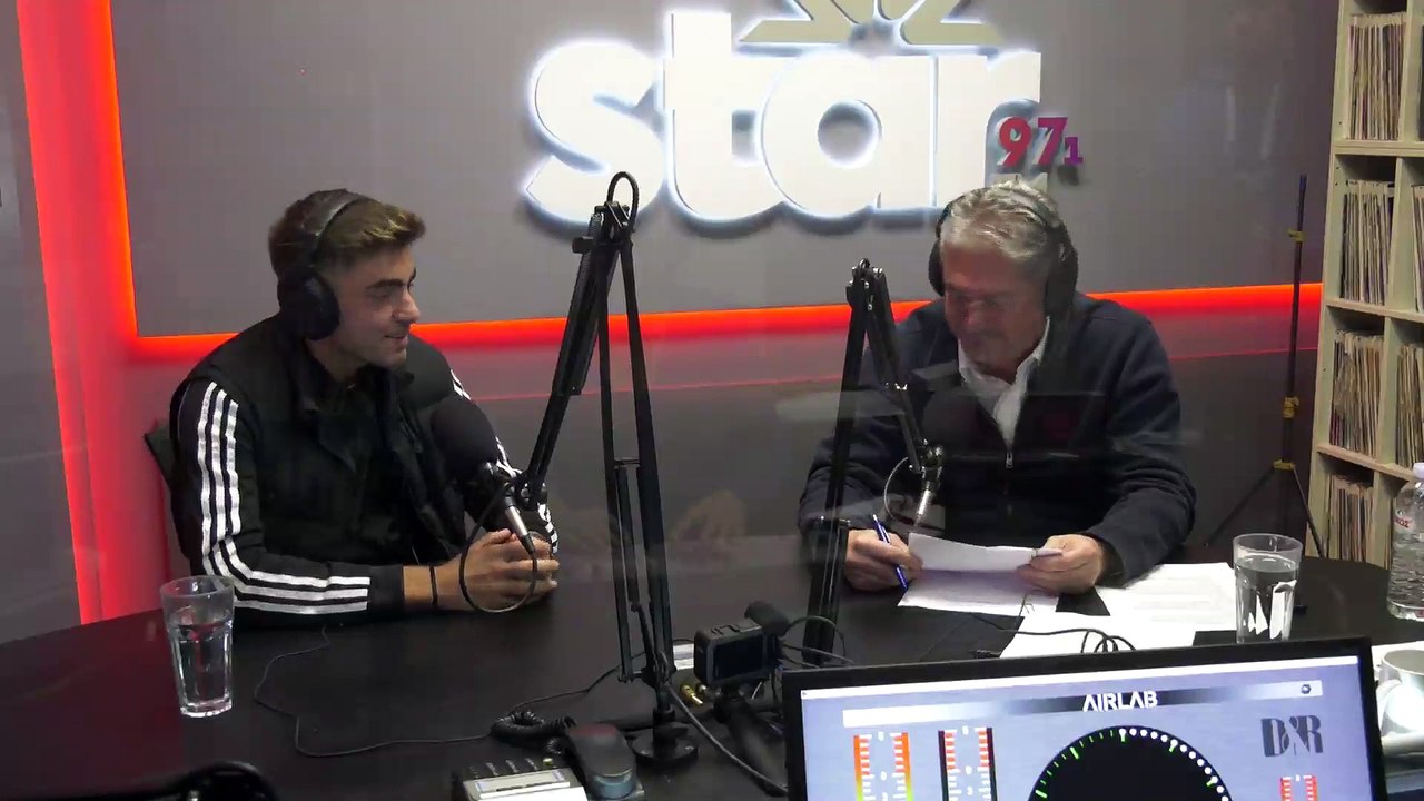 Ο ποδοσφαιριστής του ΠΑΣ Λαμία, Βασίλης Κοντονίκος στον StarFM