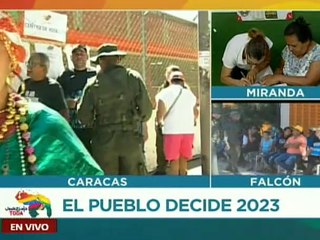 Votantes de la Escuela Padre Mendoza de El Valle apoyan la defensa del Esequibo