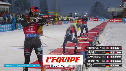 Le résumé de la poursuite d'Östersund - Biathlon - CM (F)