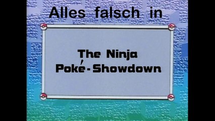 Alles Falsch in Pokémon: Episode 31 (Die Arena der Ninjas)