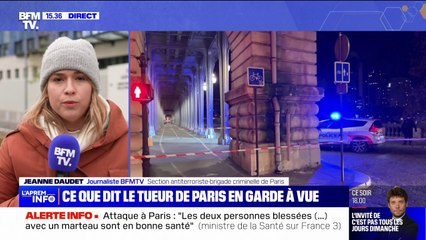 Attaque à Paris: ce que l'on sait du profil du suspect placé en garde à vue