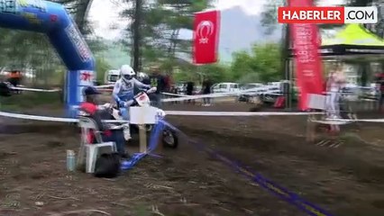 Türkiye Enduro ve ATV Şampiyonası'nın 3. Ayak Yarışları Kemer'de Yapıldı