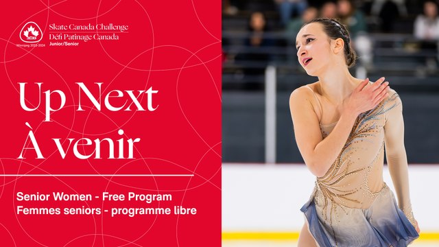 Senior Women Free / Femmes seniors - programme libre - Rink B - 2023-2024 Junior/Senior Skate Canada Challenge / Défi Patinage Canada