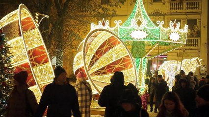 Świąteczna Łódź - Piotrkowska