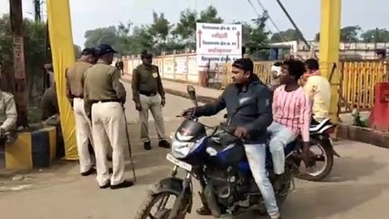 video story- कड़ी सुरक्षा के बीच लोगों को मतगणना स्थल तक जाने की मिली अनुमति
