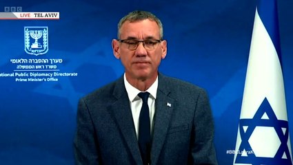 Adviser to Israel’s prime minister claims civilian war casualties ‘very low’ despite ‘15,000’ death toll