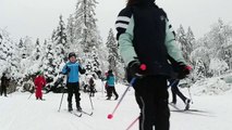 Les jeunes Skieurs Rousseland retrouvent les pistes et le ski de fond ce samedi 2 décembre 2023