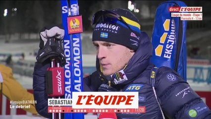 Samuelsson : «Un peu surpris dans le premier tour» - Biathlon - CM (H)