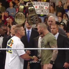 Full match-John Cena vs Randy Orton