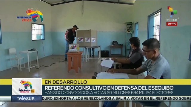 Comunidades indígenas muestran su apoyo en defensa al territorio del Esequibo