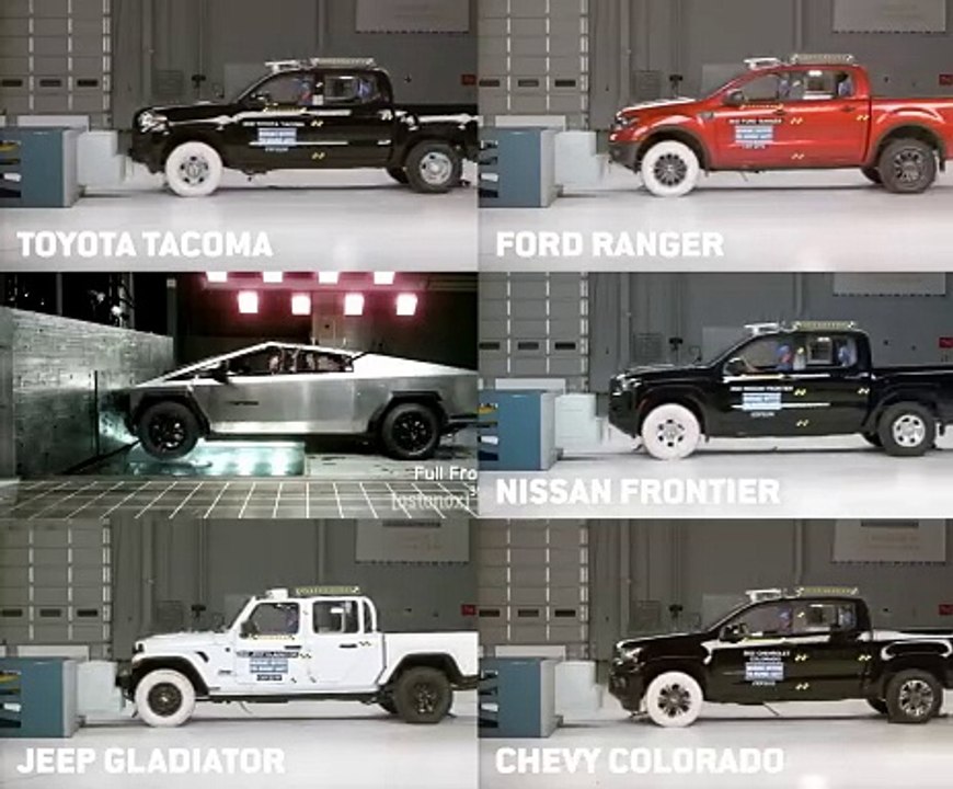 Tesla Cybertruck Crash Test