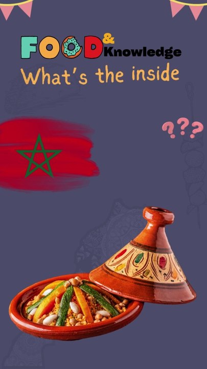 3 Facts about Moroccan Tajine #MoroccanTajine #MoroccanCuisine #FoodFacts