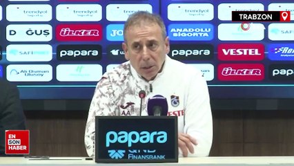 Abdullah Avcı: Taraftarlarımızdan özür diliyoruz