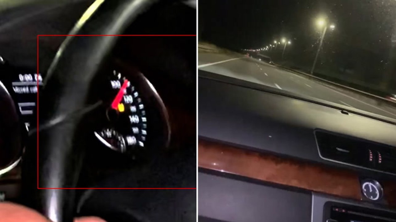 Banned driver speeds at over 100mph on M4 moments before killing two women
