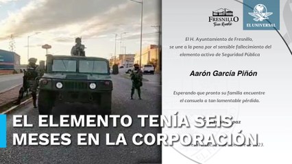 Muere otro policía de Zacatecas, víctima de la emboscada del crimen organizado