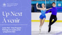 Senior Pair Free / Patinage en couple - programme libre - Rink A - 2023-2024 Junior/Senior Skate Canada Challenge / Défi Patinage Canada