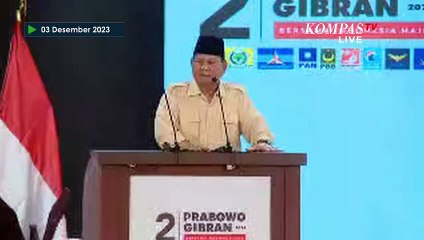 Capres Prabowo Sebut Tak Berani Klaim Jokowi Dukung Dirinya di Pilpres 2024