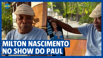 Milton Nascimento e Paul McCartney juntos