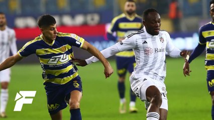 Ankaragücü - Beşiktaş maçından kareler