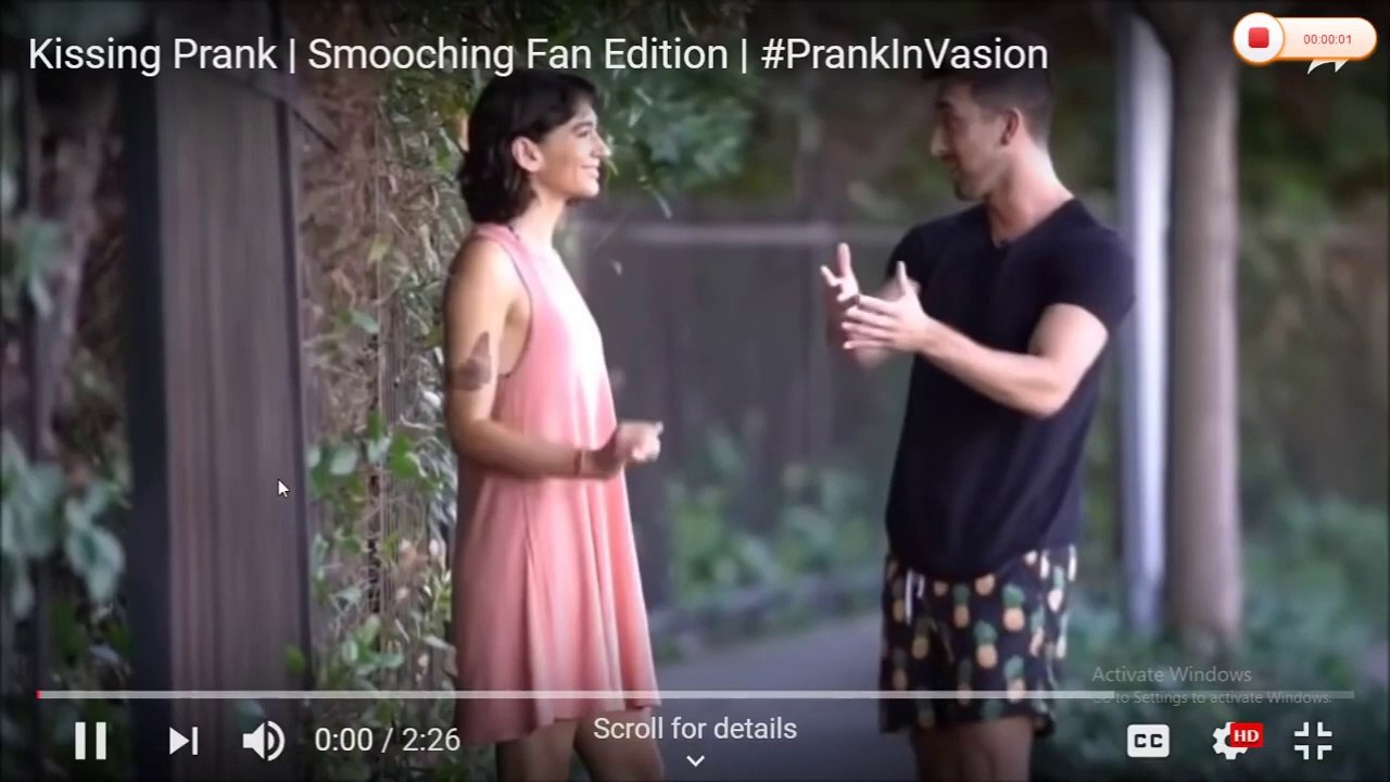Kissing prank new edition