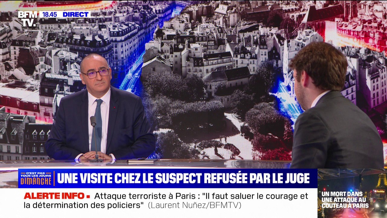 Laurent Nuñez: "En droit, il n'y a pas de moyen de contraindre" une personne de suivre un traitement psychiatrique