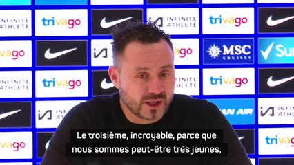 14e j. - De Zerbi : “Nous avons encaissé trois buts stupides”