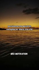 Personne ne peut te remplacer dans ma vie #motivation #success #motivational