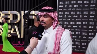 الممثل محمد علي : الافلام السعودية قادمة وبقوة .. آنا سعيد جدا بتواجدي في مهرجان كبير وعالمي مثل مهرجان البحر  الاحمر