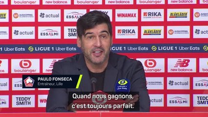 14e j. - Paulo Fonseca : "Nous méritions de gagner"