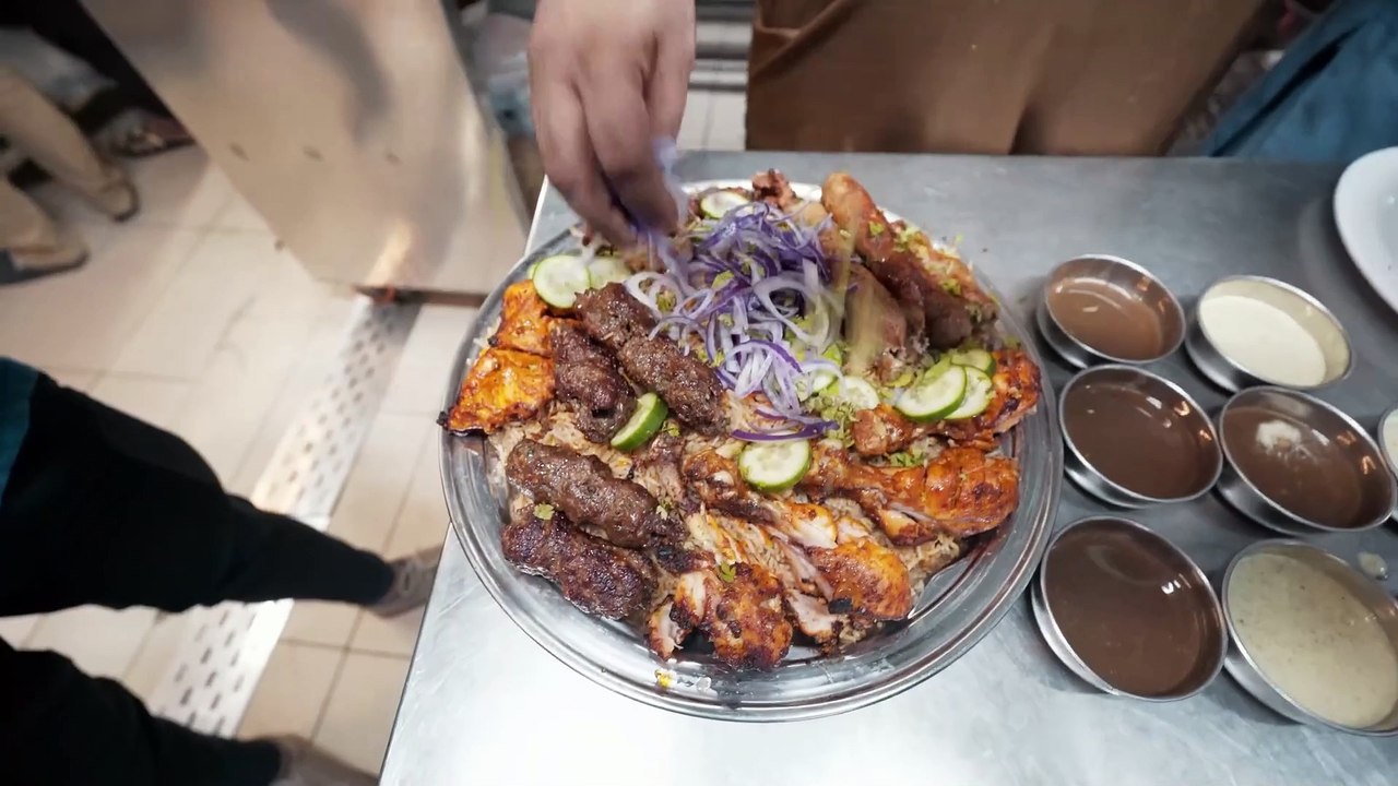 Bismillah Biryani, Karachi - Yakhni Biryani BBQ Platter - Haleem, Tikka, Kabab, Pakistani Food