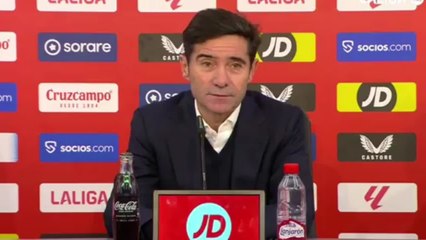 La crítica de Marcelino al VAR tras lo sucedido en Sevilla: "Es una chorrada..."