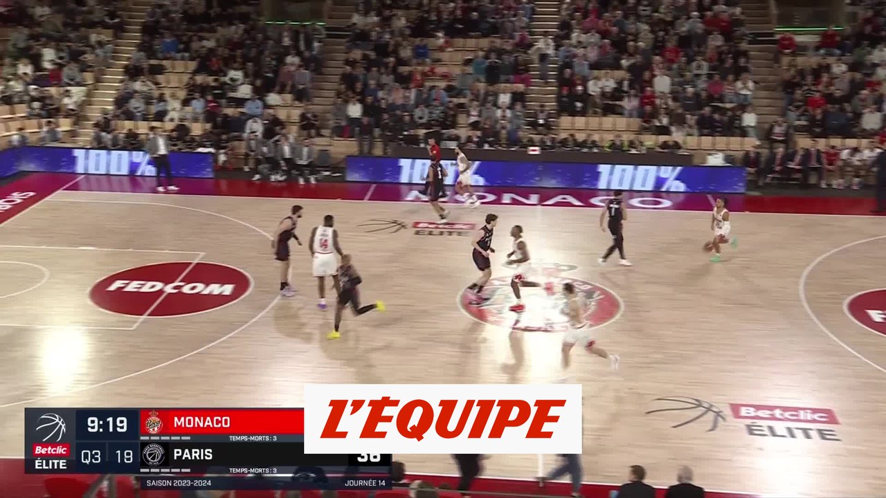 Le résumé de Monaco-Paris - Basket - Betclic Élite - Vidéo Dailymotion