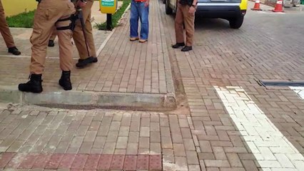 Idoso é preso com espingarda sem numeração em Ouro Verde