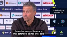 Luis Enrique, sobre la expulsión de Donnarumma