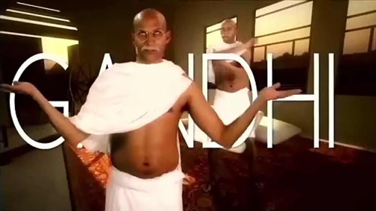 Gandhi vs Martin Luther King Jr. - Epic Rap Battles (Clean)