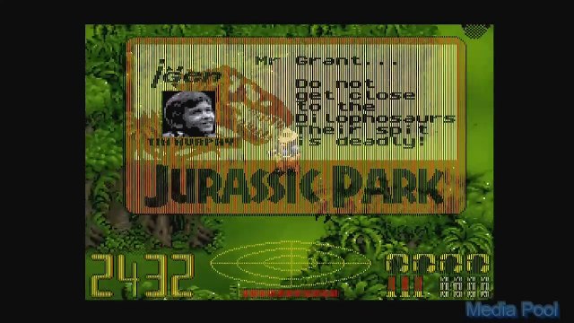 Jurassic Park (SNES) Playthrough Longplay Retro game