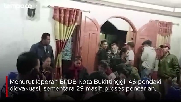 Begini Kondisi Pendaki yang Terjebak Erupsi Gunung Marapi