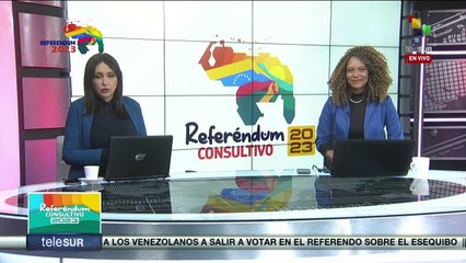 Avanza proceso electoral por el Referéndum Consultivo en Caracas