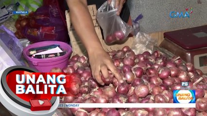 Presyo ng pulang sibuyas sa Blumentritt Market, tumaas | UB