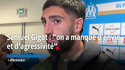 Samuel Gigot : "C'est important de gagner et de souffrir tous ensemble"