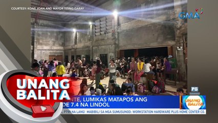 Mga residente, lumikas matapos ang magnitude 7.4 na lindol | UB
