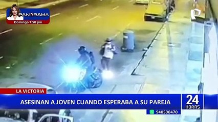 Asesinan a joven cuando esperaba a su enamorada en La Victoria