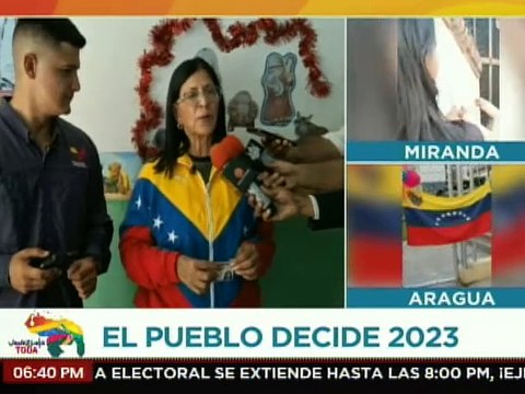 Gob. Karina Carpio: Un proceso rápido y sencillo donde nuestra candidata es la patria Venezuela
