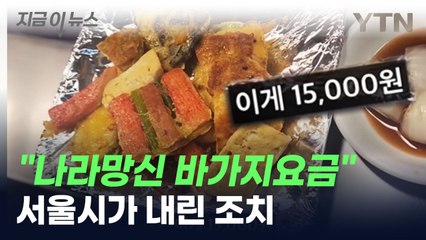 '나라망신' 바가지요금 확 바꾼다...서울시가 내린 조치 [지금이뉴스] / YTN