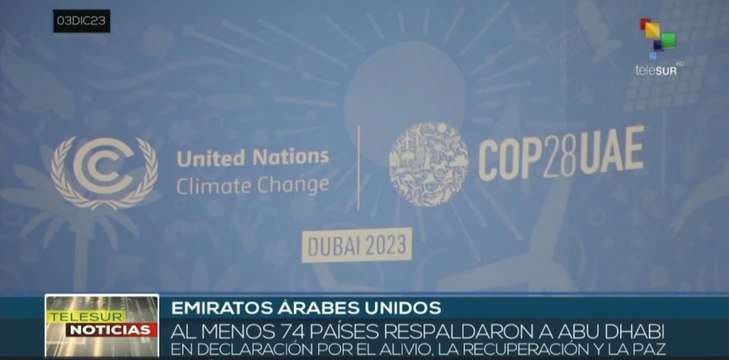 Emiratos Árabes Unidos: Se desarrolló jornada dedicada a la salud en la COP 28 de Dubái